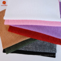 Vente chaude prix bon marché Soft Hand Felling en gros textiles de tricotage Polyester Rayon Hacci Rible large tissu brossé